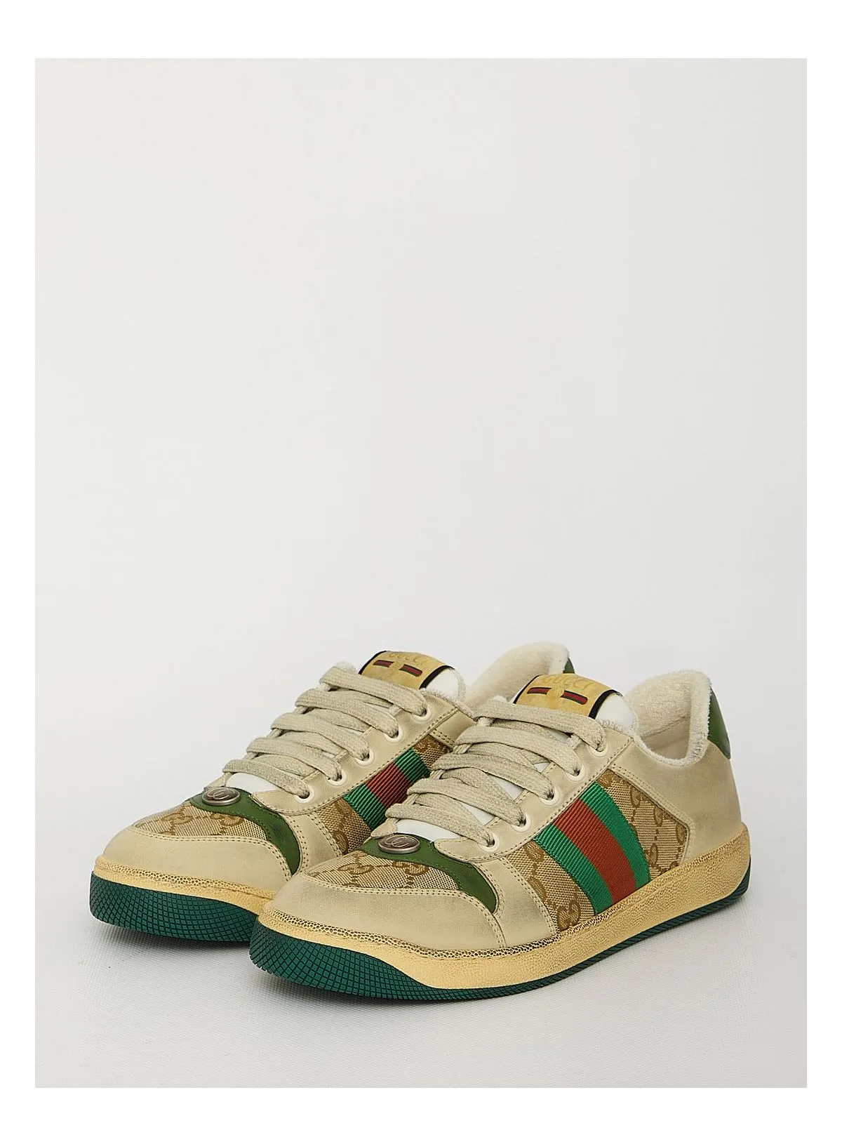 BEIGE SCREENER LOW SNEAKER