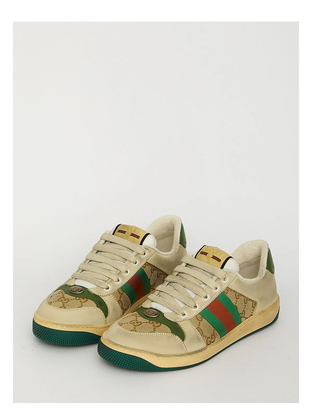BEIGE SCREENER LOW SNEAKER
