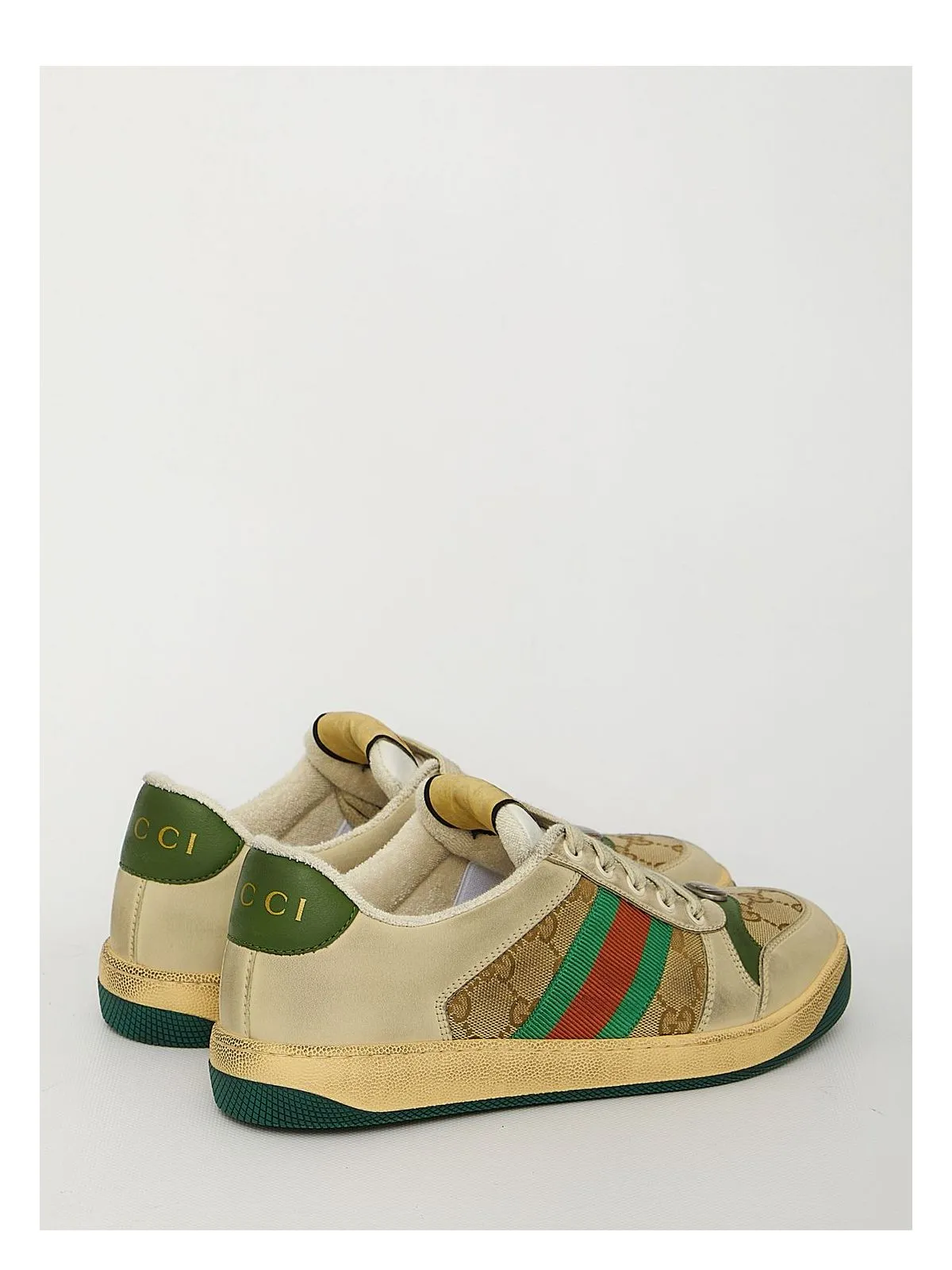 BEIGE SCREENER LOW SNEAKER