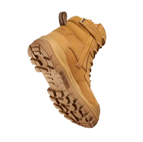 BLUNDSTONE 8560 RotoFlex 6" Zip Safety Boot - Wheat
