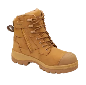 BLUNDSTONE 8560 RotoFlex 6" Zip Safety Boot - Wheat