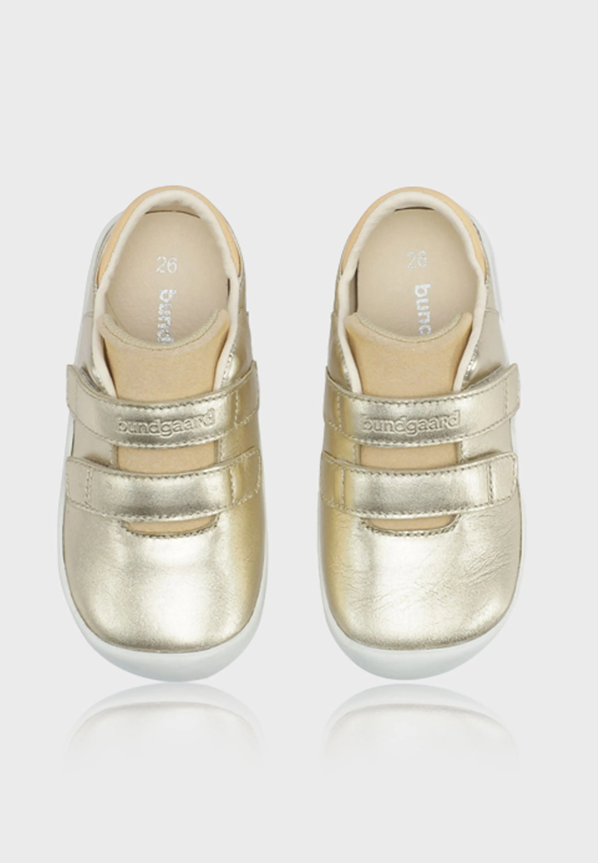 Bundgaard Benjamin sneakers - Champagne m/velcro