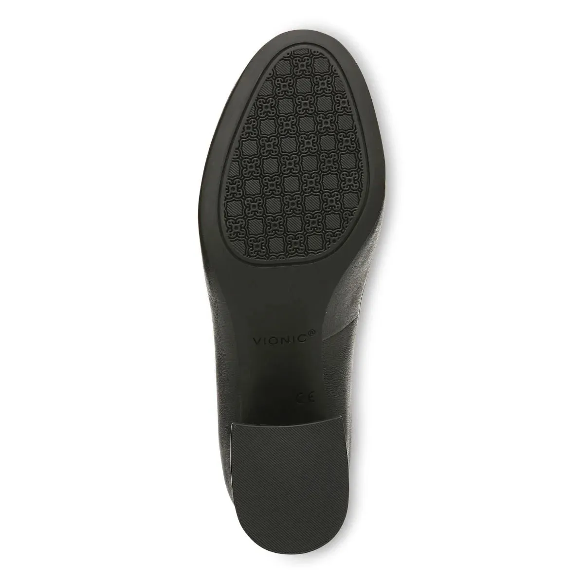 Carmel Pump Heel in Nappa Black CLOSEOUTS