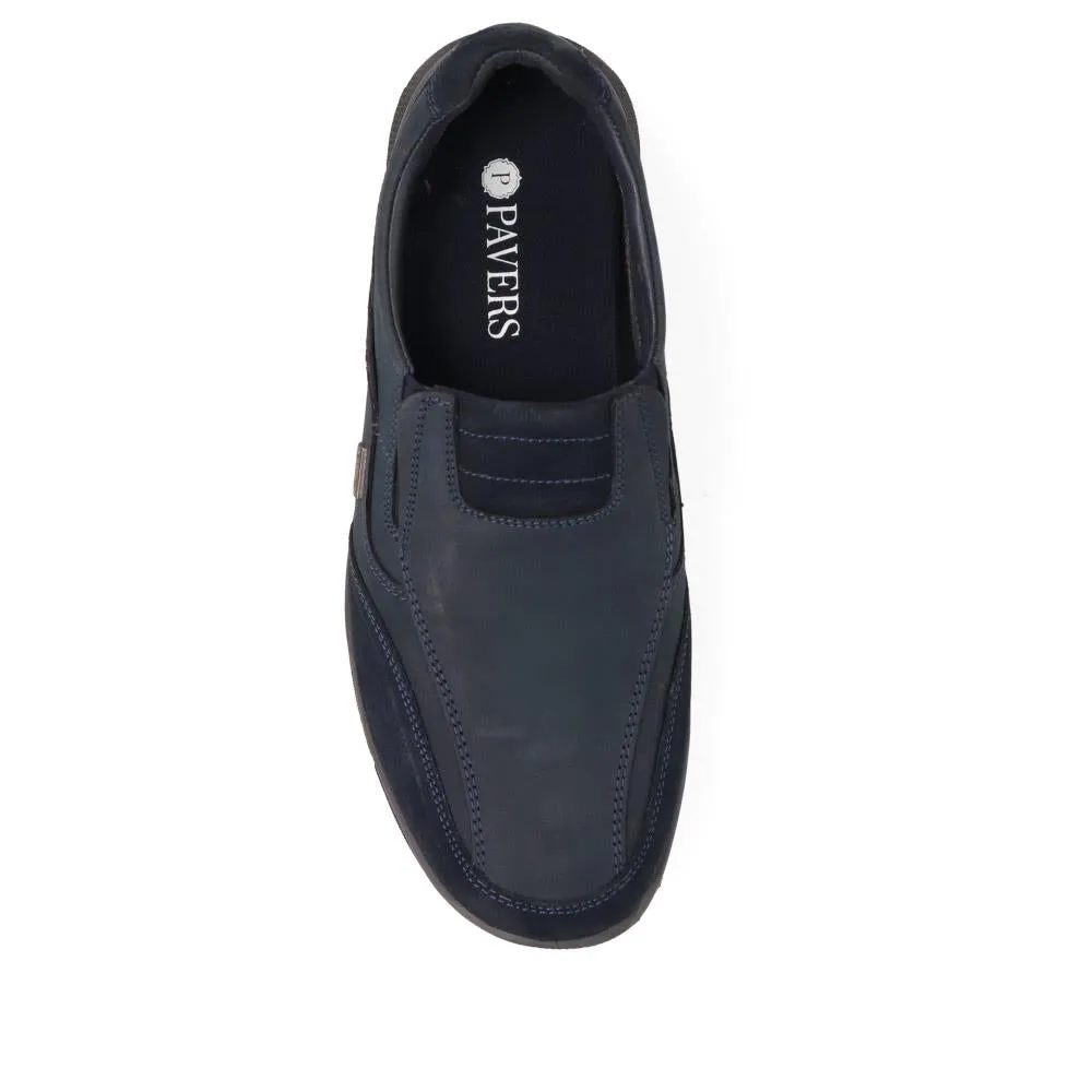 Casual Leather Slip-On Shoes - DDIN40012 / 326 586