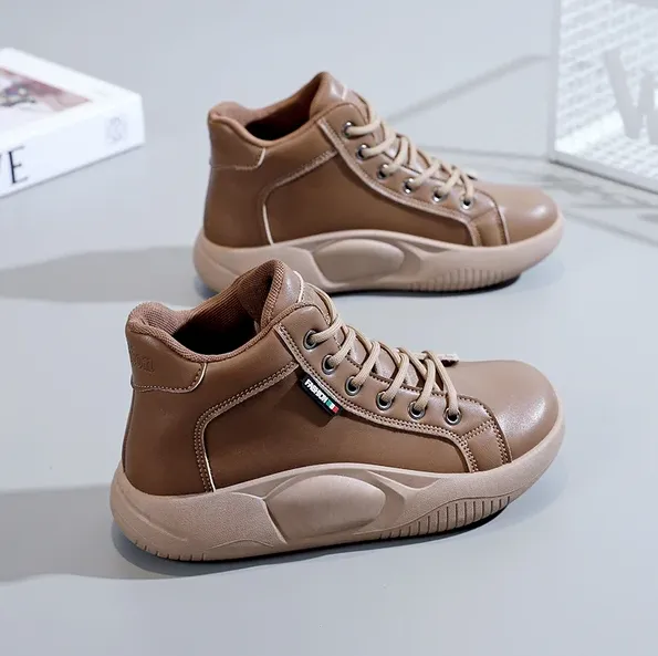 Comelyy High Top Thick Sole Martin Boots