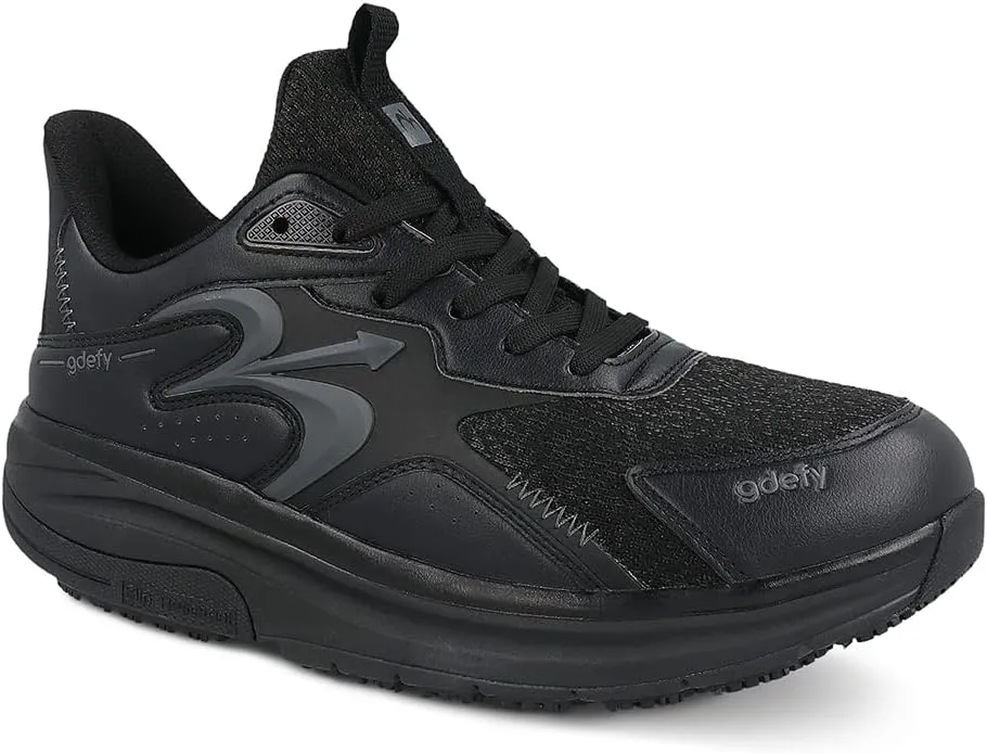 G-DEFY Energiya Mens Cross Trainer Shoe | Heel Support | VersoShock Technology for Pain Associated with Prolonged Standing or Walking | Arch Support | Diabetic Shoes | Wide Shoes | Free Orthotic