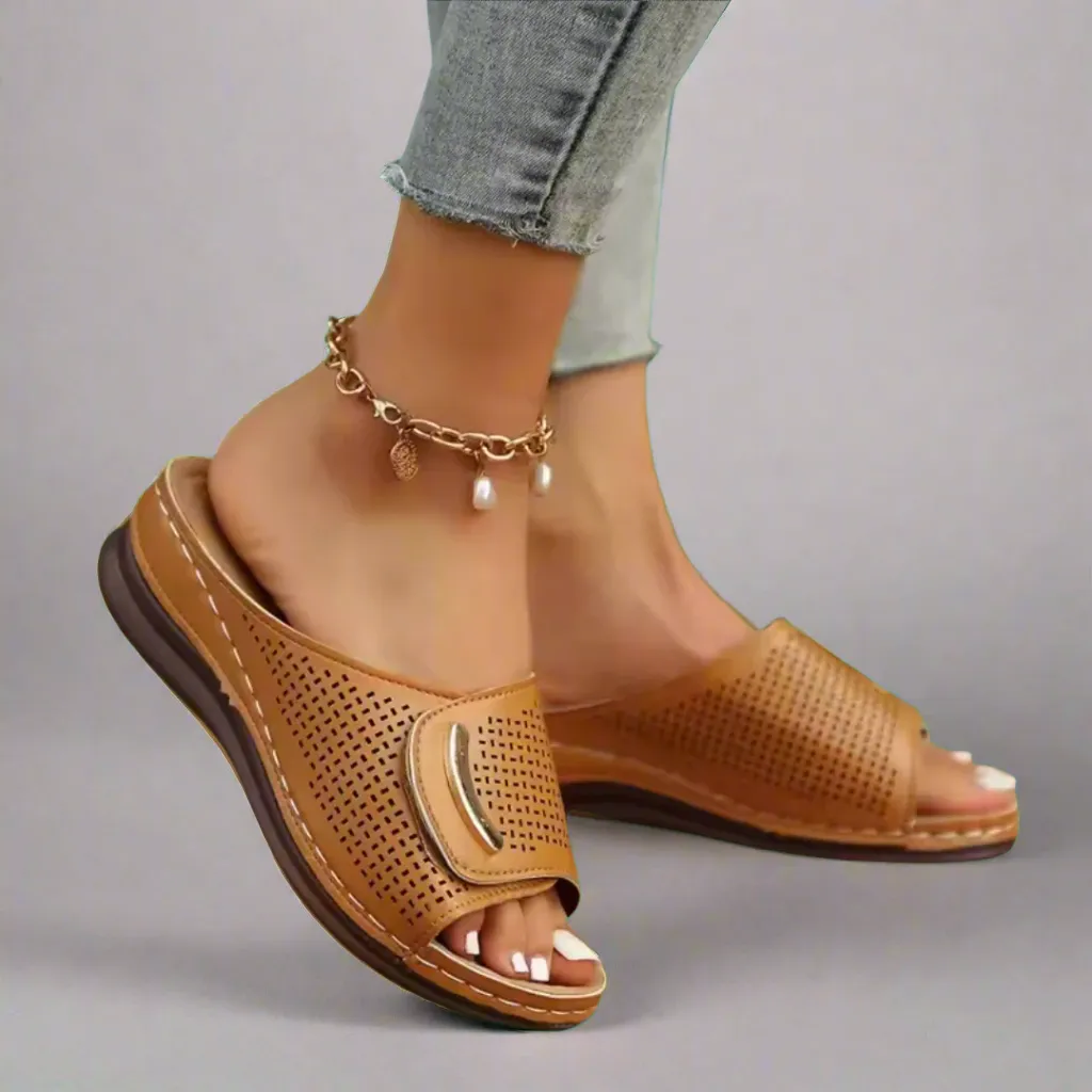 Hanna | Comfortable Wedge Sandals for Summer