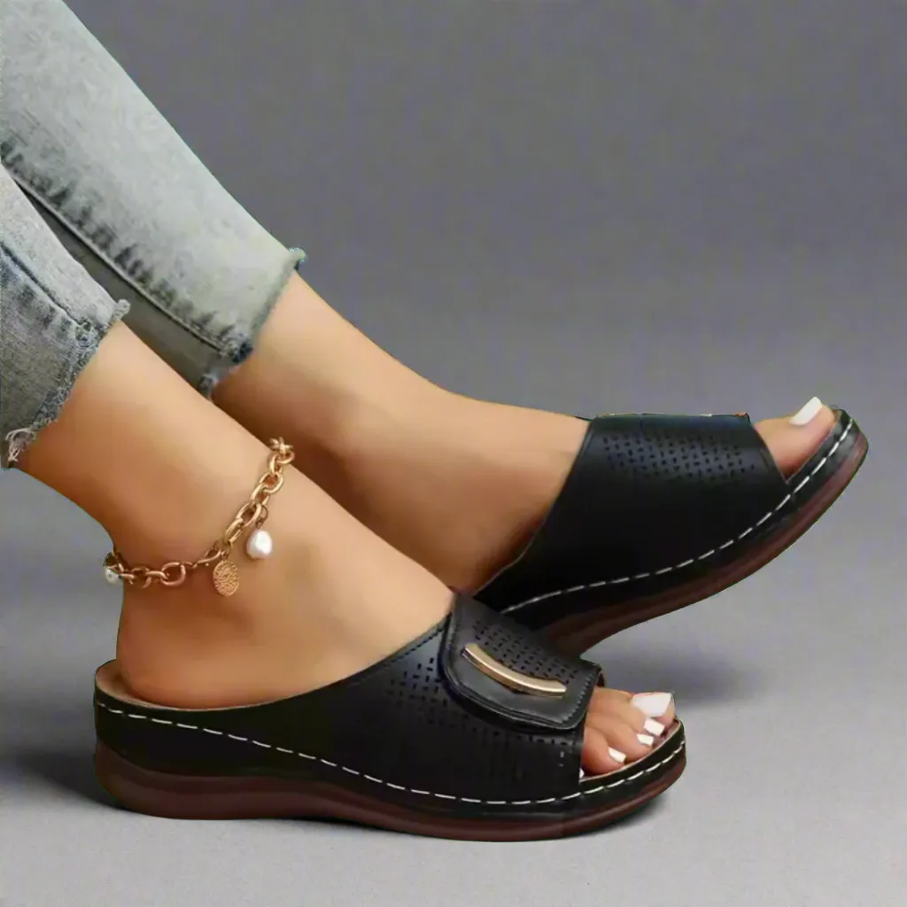 Hanna | Comfortable Wedge Sandals for Summer