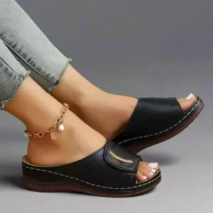 Hanna | Comfortable Wedge Sandals for Summer
