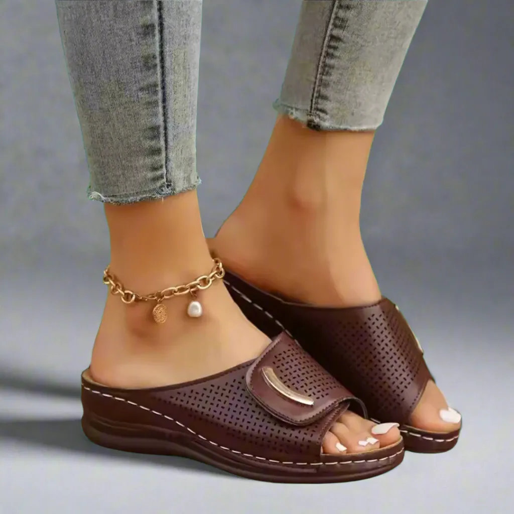 Hanna | Comfortable Wedge Sandals for Summer