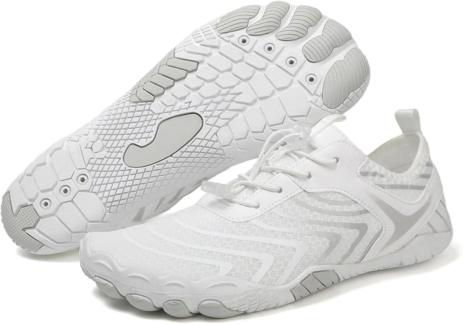 Hike Barefoot Shoes for Women Men Footwear Pro Barefoot Shoes with Wide Toe Box, Healthy & Non-Slip Breathable Athletic Beach Pool Surf Hiking Walking