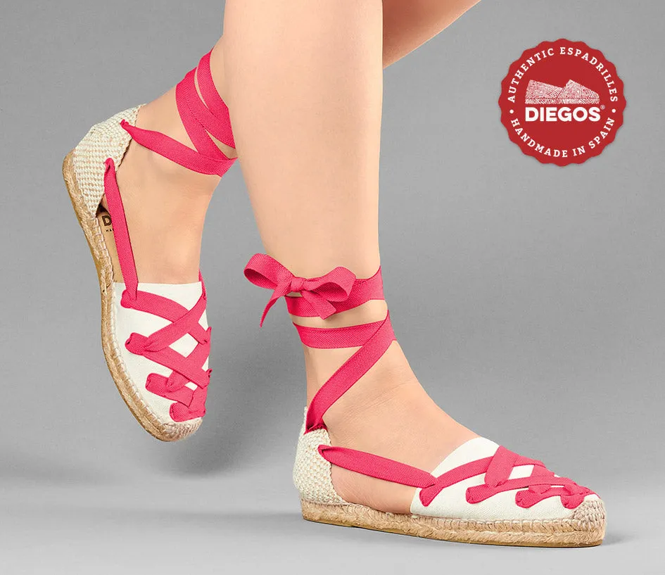 Ivory flat Lola Pamplona espadrilles