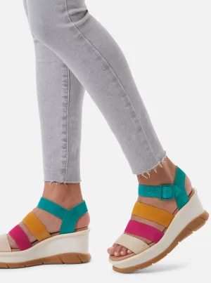 Joanie III Ankle Strap [Teal Chloride/Gum]