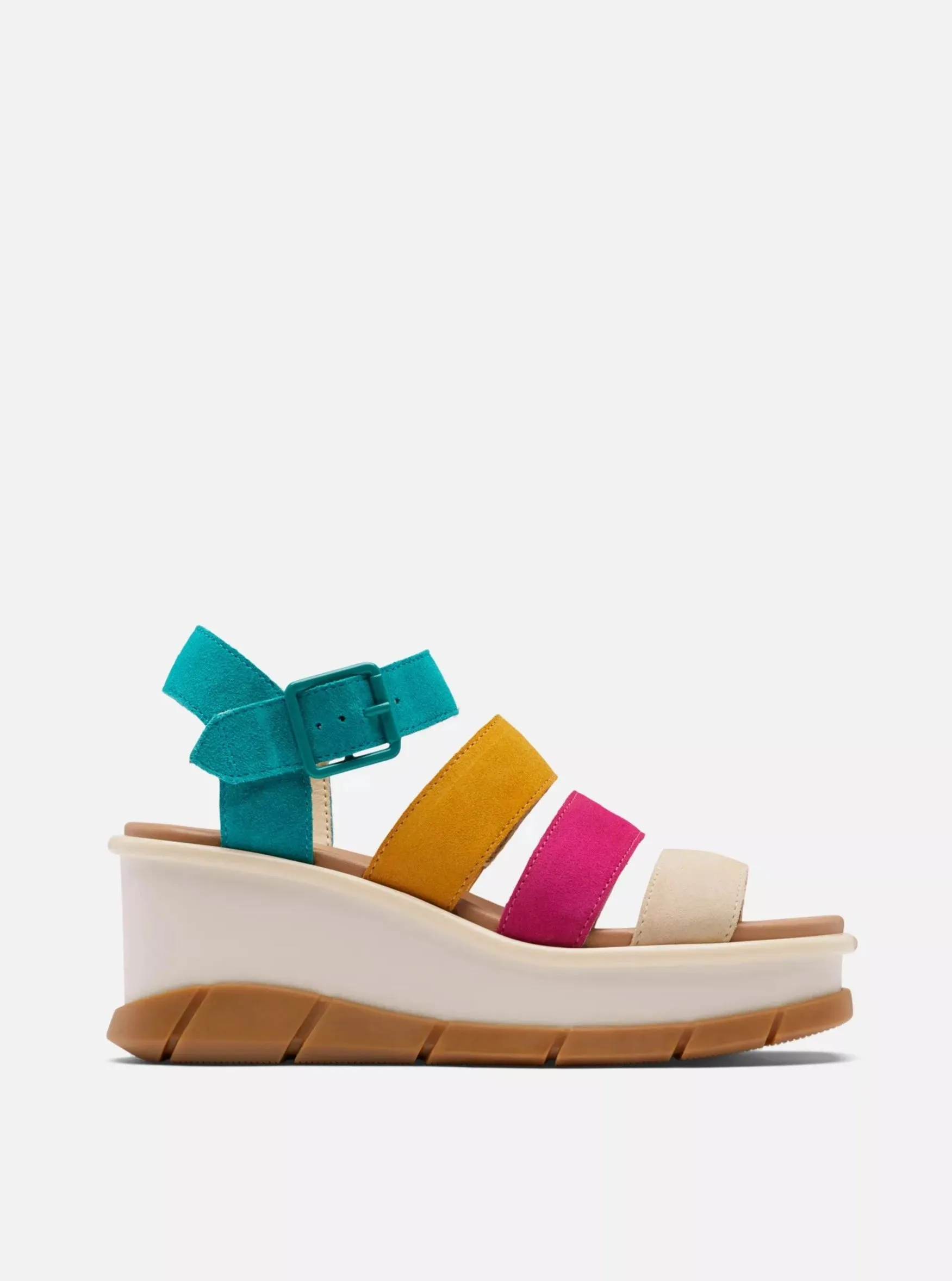 Joanie III Ankle Strap [Teal Chloride/Gum]