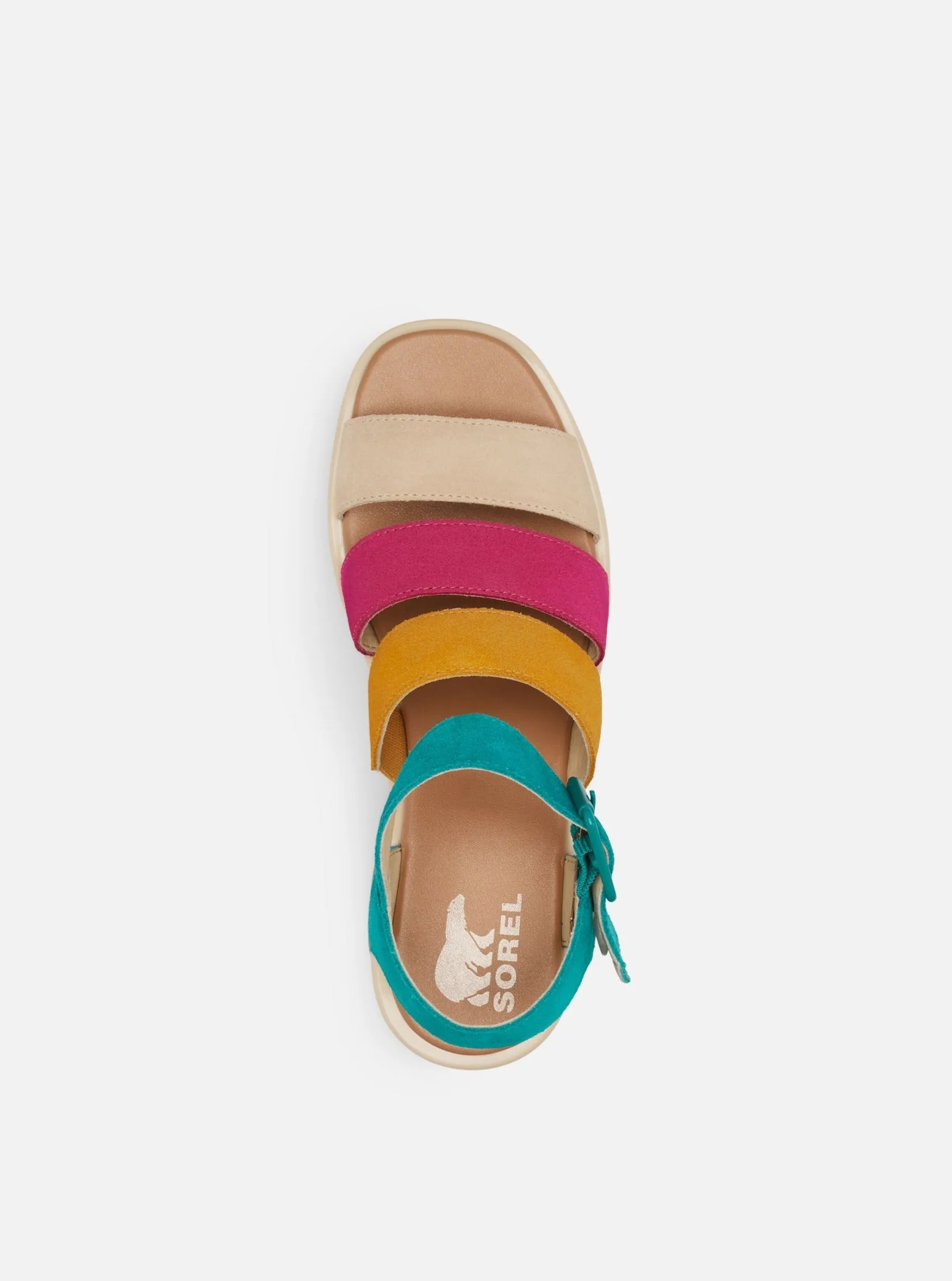 Joanie III Ankle Strap [Teal Chloride/Gum]
