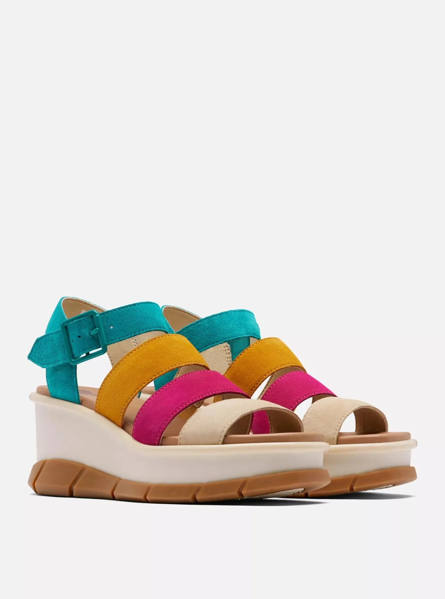 Joanie III Ankle Strap [Teal Chloride/Gum]