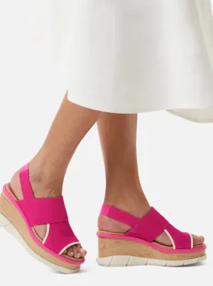 Joanie III Slingback [Fuchsia Fizz/Chalk]