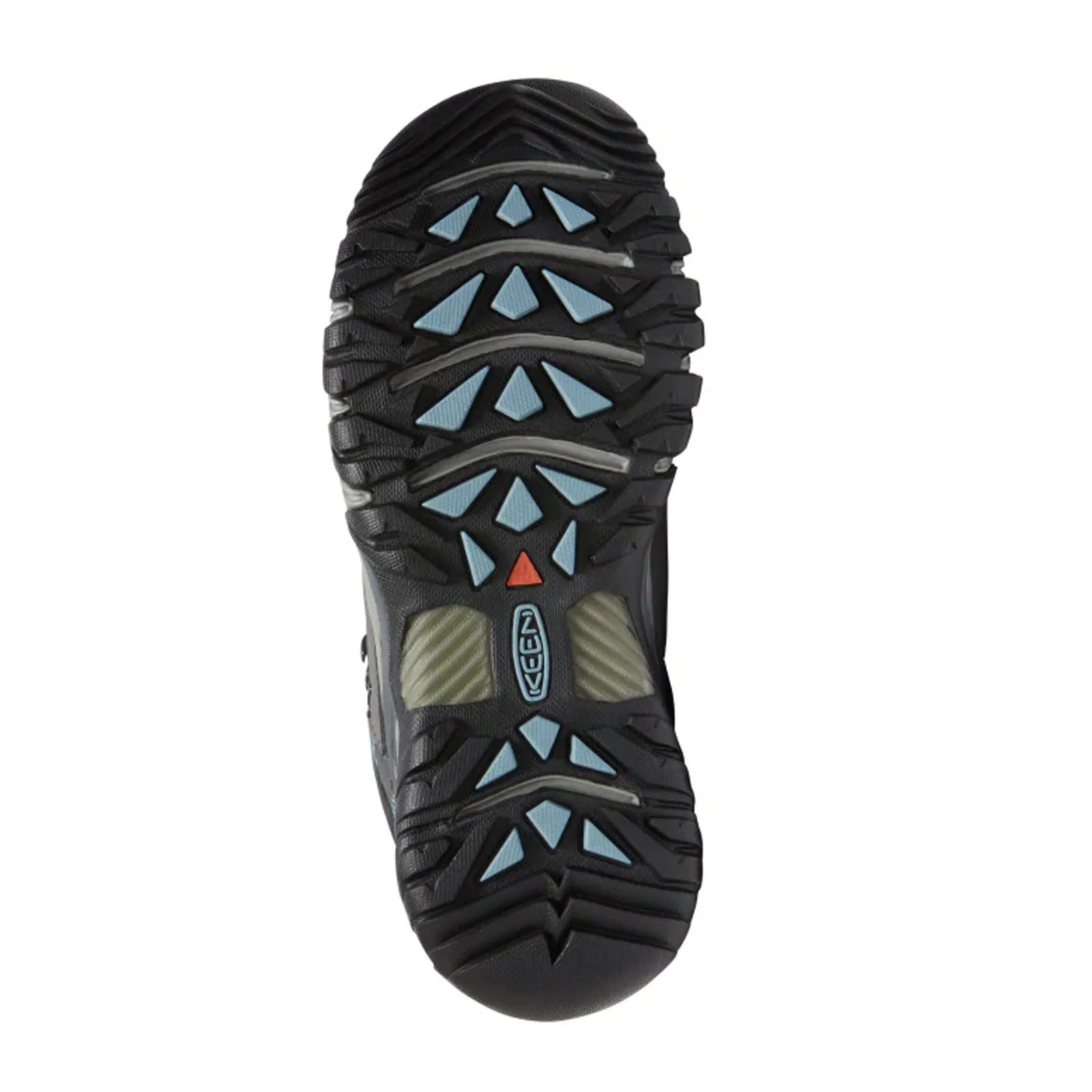 Keen Targhee III Waterproof Mid Hiking Boot (Women) - Magnet/Atlantic Blue
