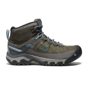Keen Targhee III Waterproof Mid Hiking Boot (Women) - Magnet/Atlantic Blue