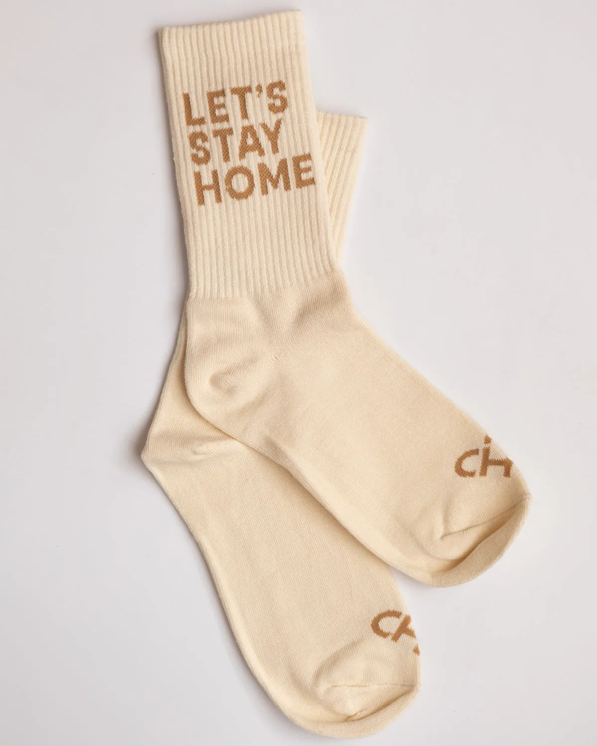 Let's Stay Home Socks
