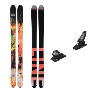 Line Pandora 106 Ski 2025   Marker Griffon 13 ID Ski Binding (Black) Package