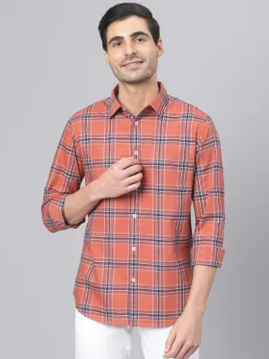 Men's Cuban Collar Regular Fit Print Multicolour Casual Shirt
