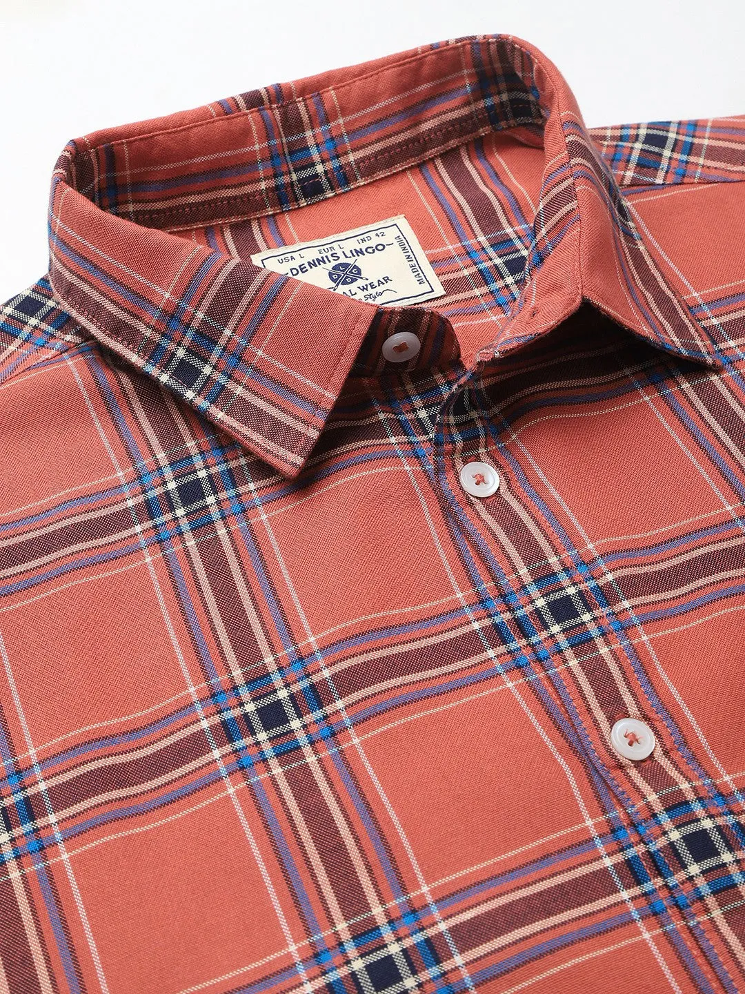 Men's Cuban Collar Regular Fit Print Multicolour Casual Shirt