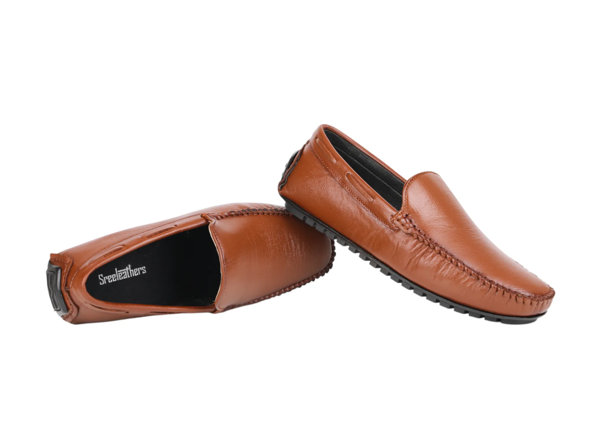 Mens leather loafer shoe 996362