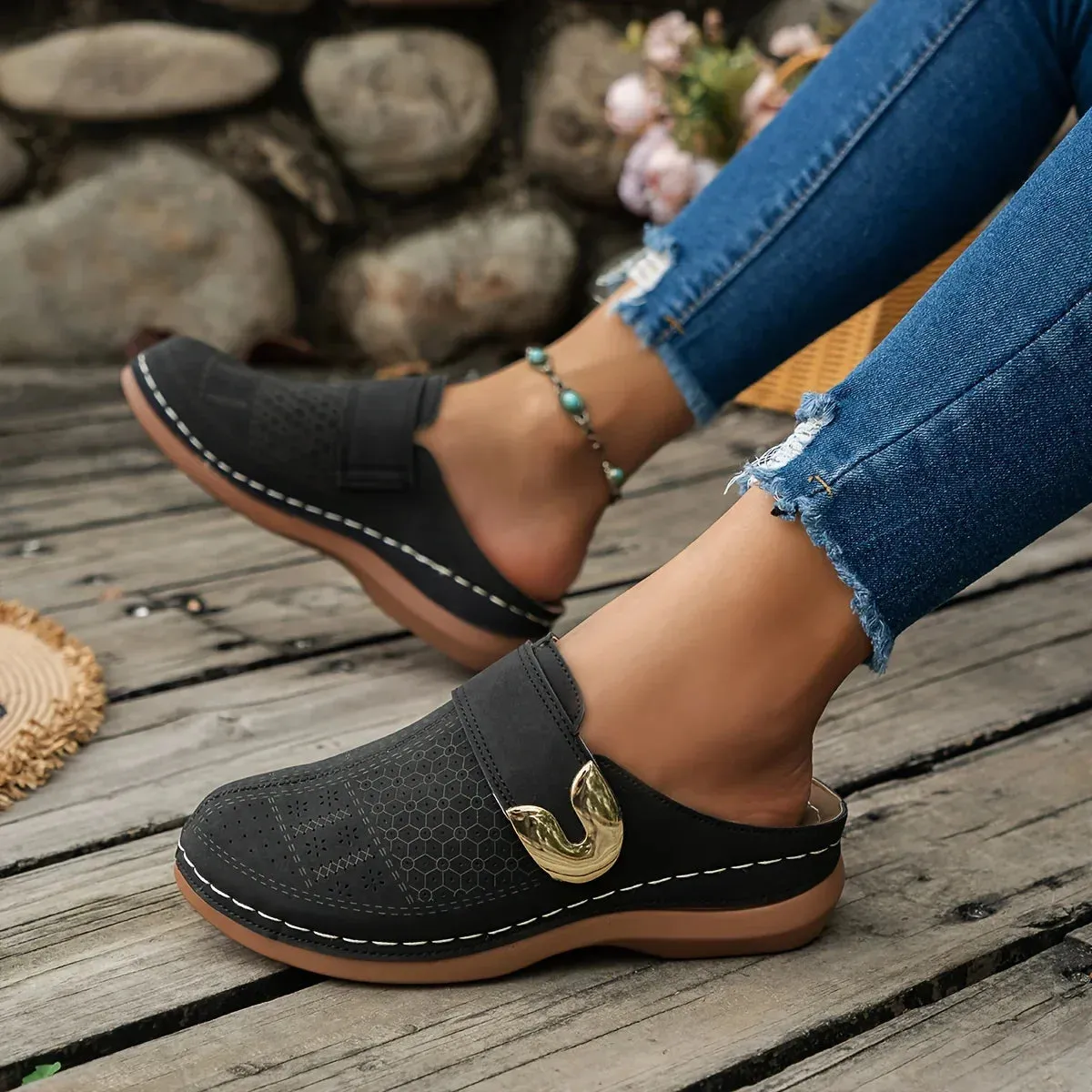 Raewyn | Chic Orthopaedic Wedge Sandals for Women