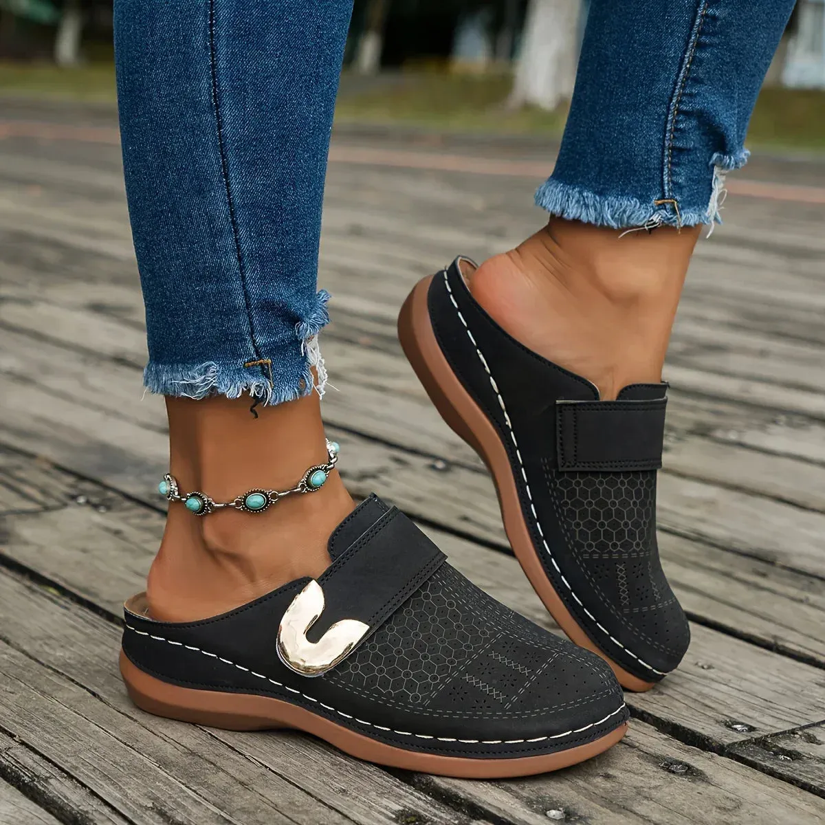 Raewyn | Chic Orthopaedic Wedge Sandals for Women