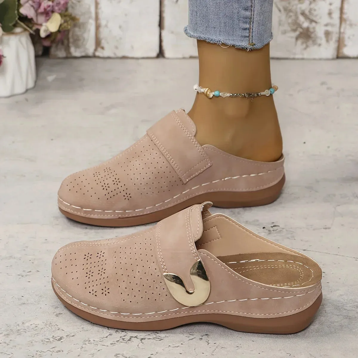 Raewyn | Chic Orthopaedic Wedge Sandals for Women