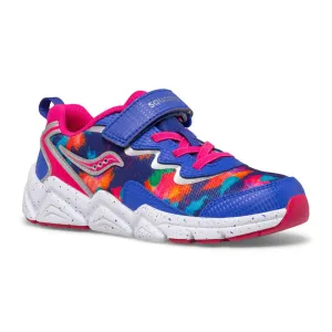 Saucony Flash A/C 3.0 | Blue/Pink Kids Sneakers