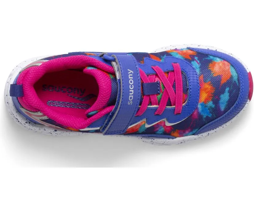Saucony Flash A/C 3.0 | Blue/Pink Kids Sneakers