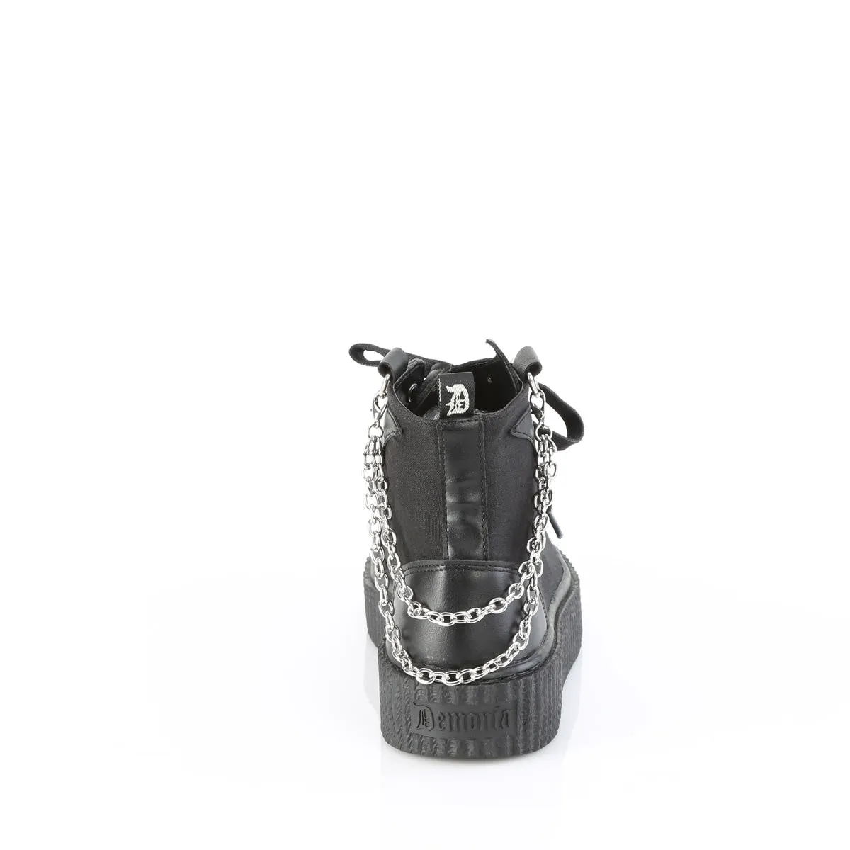 Sneeker 230 High Top Ankle Creeper Unisex Sneaker - Demonia Direct