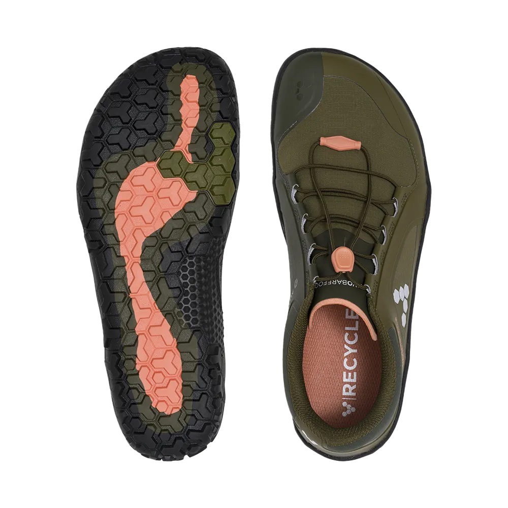Vivobarefoot Primus Trail III All Weather FG Mens Dark Olive